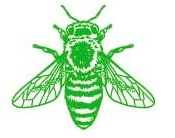 Pollinator Friendly Symbol - Honey Bee