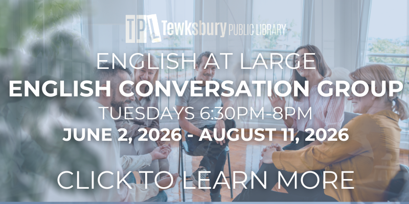 English conversation group june through august 2026