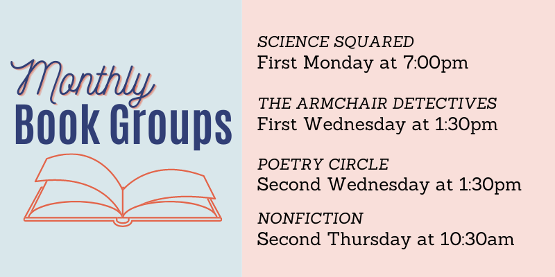 Monthly Book Groups 2021
